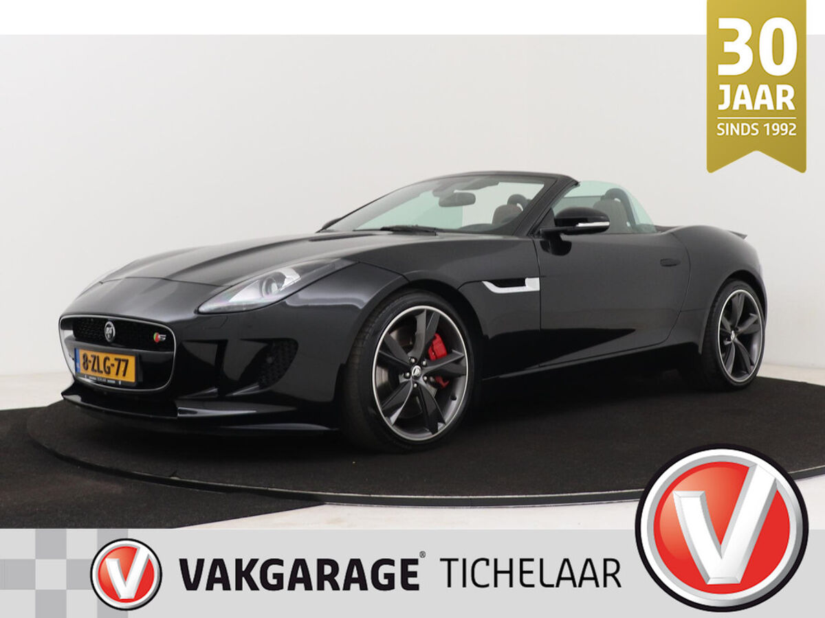 Jaguar F-TYPE 3.0 V6 S 380 PK | Convertible | Org NL | Leer | Climate Control | Keyless | Navigatie | Vakgarage