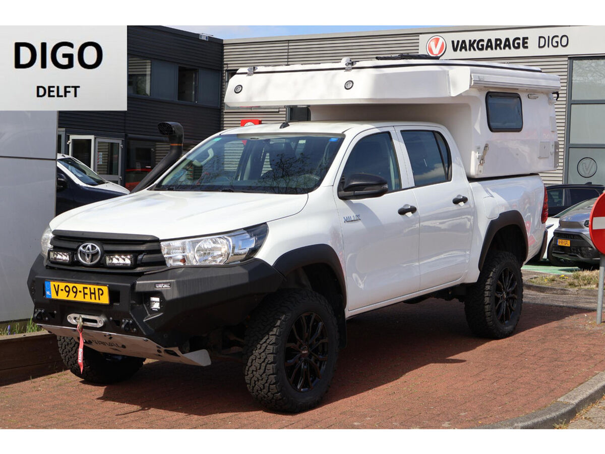 Toyota Hilux Camper 2.4 D-4D Dubbele Cabine Cool Comfort (ex.BTW) | Vakgarage