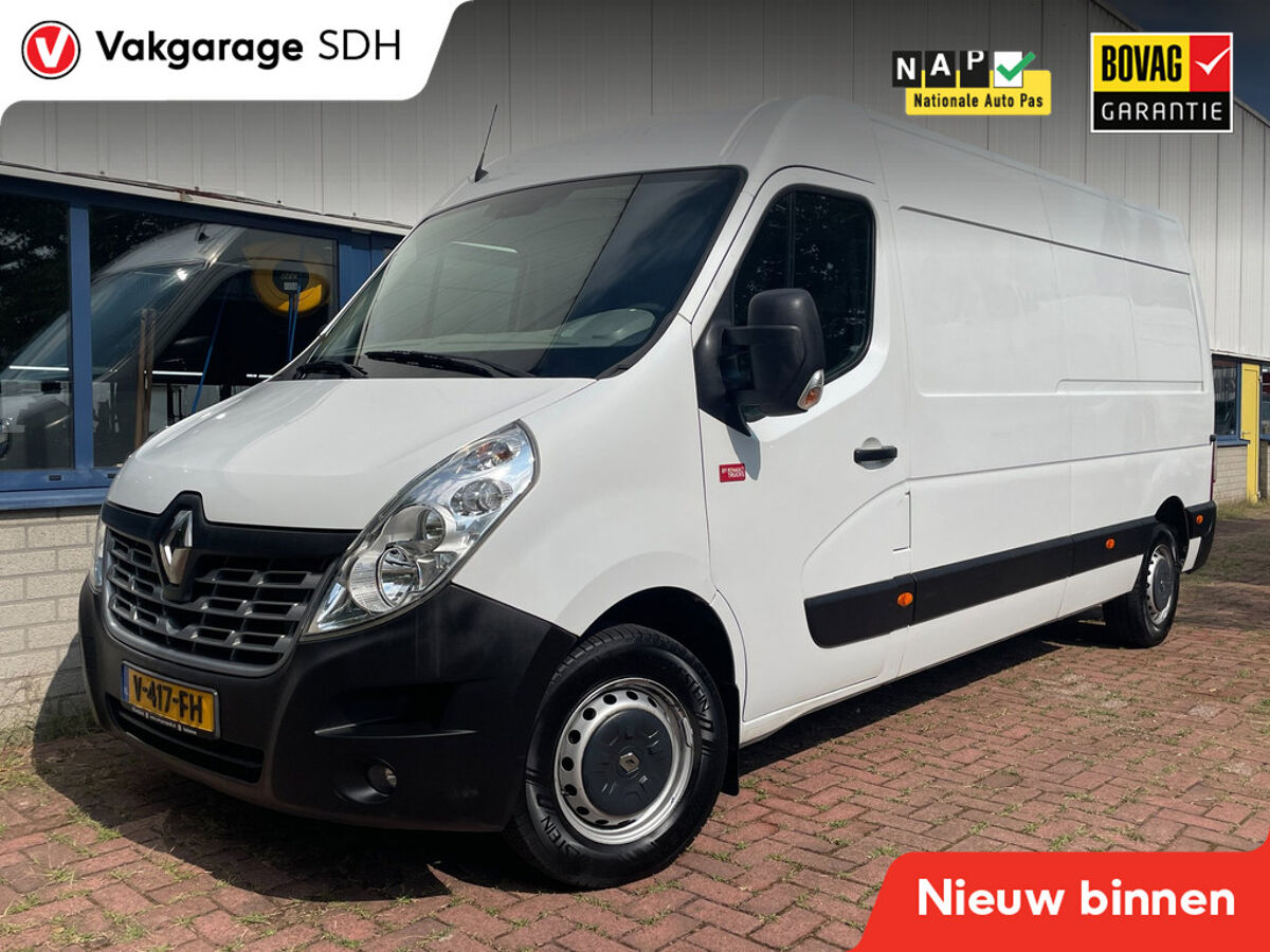 Renault Master T35 2.3 dCi L3H2|NAP|Trekhaak|3-Zits|Nette bus|Airco|Cruise Control | Vakgarage