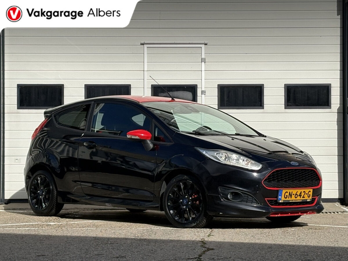 Ford Fiesta 1.0 EcoB. Black Edition Navi | Climate | Pdc | 140pk! | Vakgarage