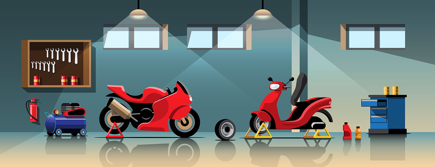 Vakgarage Van Der Zweep - Scooter omkeuren - Header