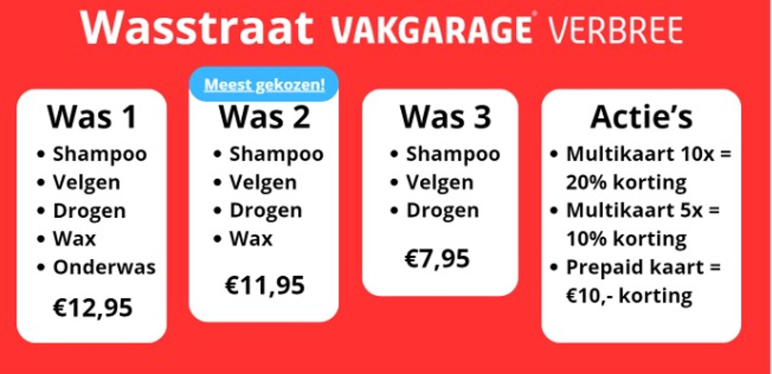 Wasstraat banner