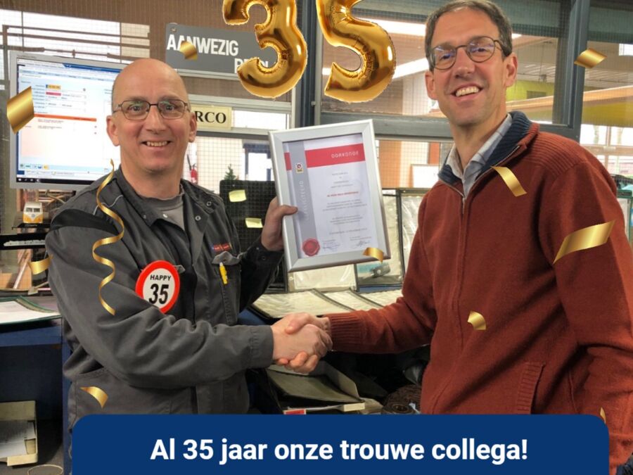 Nieuws pagina Arco 35 jaar in dienst 1320x990